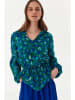 TATUUM Blouse groen/blauw