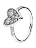 Pandora Silber-Ring mit Edelsteinen