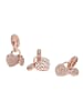 Pandora Rosévergulde hanger met zirkonia's