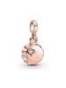 Pandora Roségouden hanger met zirkonia