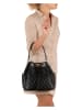 Mia Tomazzi Leren handtas "Brusuglio" zwart - (B)28 x (H)27 x (D)17 cm