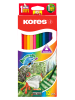 Kores Kredki (12 szt.) "Kolores Akuarelle"