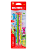 Kores Bleistifte "Grafitos Fantasy" - 4er Pack