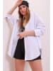 Chezalou Bluse in Weiß