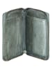 BULL & HUNT Leren portemonnee "Midi" grijs - (B)12 x (H)10,5 x (D)2 cm