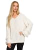 made of emotion Pullover in Creme