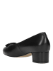 Wojas Leder-Pumps in Schwarz