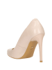 Wojas Leren pumps beige