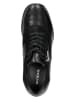 Wojas Leder-Sneakers in Schwarz