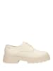 Wojas Leren veterschoenen beige