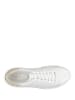 Wojas Skórzane sneakersy w kolorze biało-beżowym