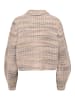 ONLY Sweter "Carma" w kolorze beżowym ze wzorem