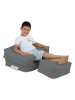 Scandinavia Concept Poduszka w kolorze szarym do siedzenia - 40 x 20 x 35 cm