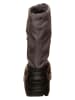 Kamik Winterstiefel "Southfrost 2" in Anthrazit/ Gelb
