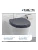 Schütte WC-Sitz mit Absenkautomatik in Anthrazit