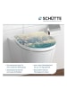 Schütte Toiletbril met softclose "Magic Light" lichtblauw