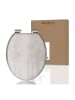 Schütte Toiletbril met softclose "Light wood" grijs