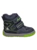 Lurchi Leren winterboots "Jaufen" donkerblauw/groen