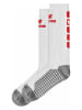 erima Trainingssokken "Classic 5-C" wit/rood