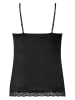 Hunkemöller Pyjama-Oberteil in Schwarz