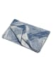 David Fussenegger Decke "Pinselstriche" in Blau