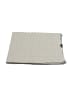 David Fussenegger Plaid "Strepen" lichtgroen/beige