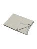David Fussenegger Plaid "Strepen" lichtgroen/beige