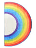 Mioli Laagpolig tapijt "Rainbow" crème/meerkleurig