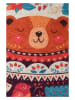 Mioli Kurzflor-Teppich "Sweet Bear" in Creme/ Bunt