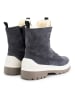 TRAVELIN' Leren boots "Leval" donkerblauw