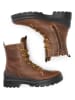 TRAVELIN' Leder-Boots "Moraine" in Cognac