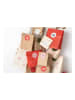 folia PAPER Knutselset "Adventskalender - Das" naturel/rood
