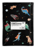 folia PAPER Opbergmap "Space dinos" zwart
