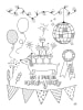 folia PAPER 15-częściowy zestaw w kolorze białym ze wzorem