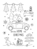 folia PAPER 15-delige creativiteitsset "Raamafbeeldingen Cosy Winter" wit/meerkleurig