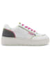 Benetton Sneakers in Weiß/ Schwarz/ Pink