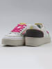 Benetton Sneakers wit/zwart/roze