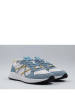 Benetton Sneakers in Blau/ Weiß/ Gelb