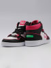 Benetton Sneakers zwart/fuchsia