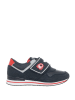 Benetton Sneakers in Dunkelblau/ Rot