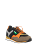 Benetton Sneakersy w kolorze czarno-pomarańczowo-jasnobrązowym