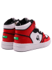 Benetton Sneakers in Weiß/ Rot/ Schwarz