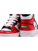 Benetton Sneakers wit/rood/zwart