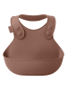 BIBS Lätzchen in Braun - (B)21 x (H)25 cm