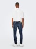 ONLY & SONS Dżinsy "Weft" - Slim fit - w kolorze granatowym