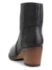 mysa Leder-Stiefeletten "Pentas" in Schwarz
