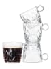 Sagaform 4-delige set: koffiekoppen - (H)8 x Ø 8 cm