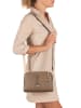 Mia Tomazzi Leder-Umhängetasche "Certosa" in Hellbraun - (B)24 x (H)16 x (T)8 cm