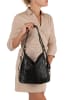 Mia Tomazzi Skórzany plecak "Giulianova" w kolorze czarnym - 28 x 29 x 12 cm
