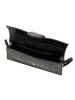 Mia Tomazzi Skórzana torebka "Licurgo" w kolorze czarnym - (S)28 x (W)15 x (G)6 cm